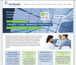 Pro-Financial - Private Client - Home